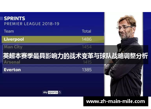 英超本赛季最具影响力的战术变革与球队战略调整分析